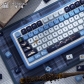 Ravenclaw 104+34 / 54 MDA Profile Keycap Set Cherry MX PBT Dye-subbed for Mechanical Gaming Keyboard